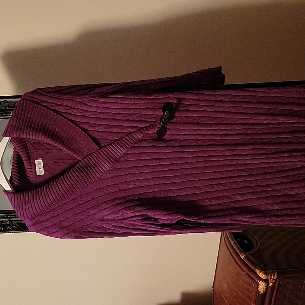 Wool dress.